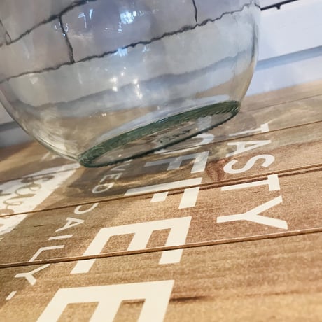 GRASS BOTTLE LAMP / ガラスボトルライト/  LED電球 / 電池式ランプ 単4電池2本使用（別売）