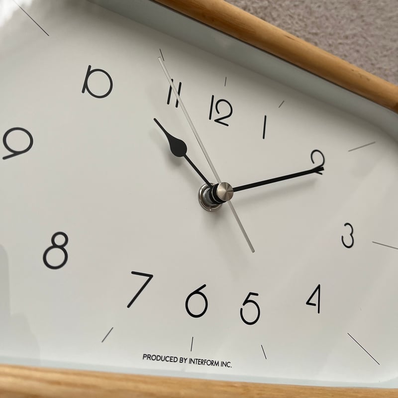 Curva wall clock / 壁掛け時計 / 北欧 / ミッドセンチュリー / 無音