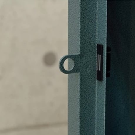 Locker chest 04 / ロッカーをイメージしたインダストリアルな雰囲気のスチールチェスト / 4杯 / ビンテージインテリア / 収納家具
