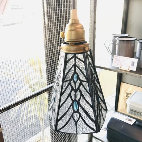 Tears shade / STAINED GLASS SERIES / ティアーズシェード / ガラスシェードのみ / ARTWORKSTUDIO AW-0063
