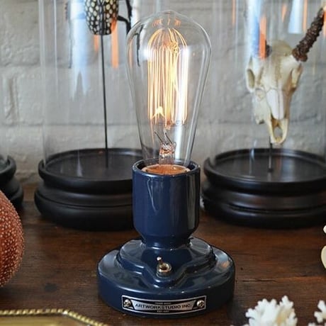 シンプルで明るいセラミック製の卓上ランプ / TABLE LAMP / Compass Stand  / ARTWORK STUDIO デスクランプ スタンドランプ / 電球選択