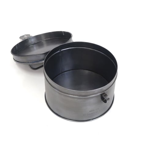 インダストリアル コイルボックス / ラウンドボックス / 小物収納 / 薬箱 / 蚊取り線香ストック モスキートボックス