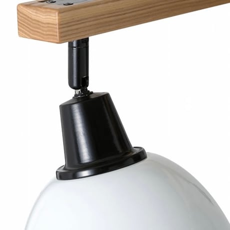 WOOD ROD CROSS 4 CEILING LAMP / ジェンダー ウッド ロッド クロス 4灯 / リモコン付属 / 電球付き E26 / 60W 普通白熱球 ( WH ) × 4個