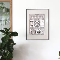 Aluminum frame ita / 飾るをよりシンプルに。シャープな印象のフレーム / サイズ : W425×H600×D20mm / A2（420×594mm）マット内枠 285×405mm