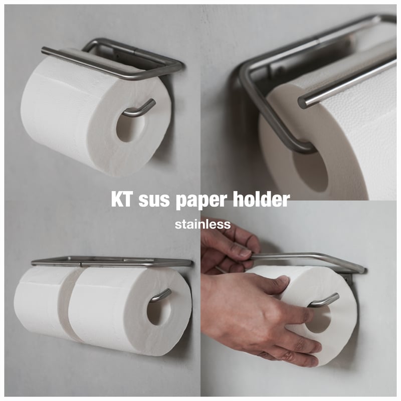 KT sus paper holder / 他にはない個性的なデザインの トイレット
