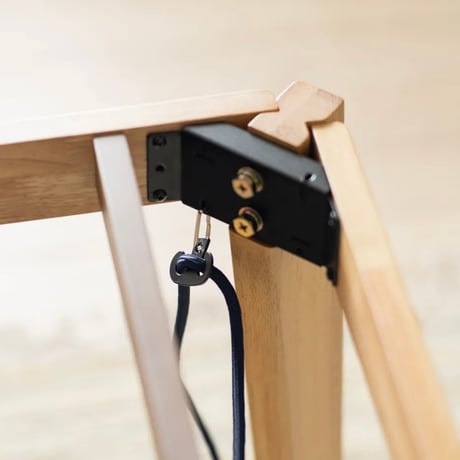 2WAY kotatsu TABLE / オーク材とウォールナットのコタツテーブル / Natural , Brown / リビングテーブル / コタツテーブル