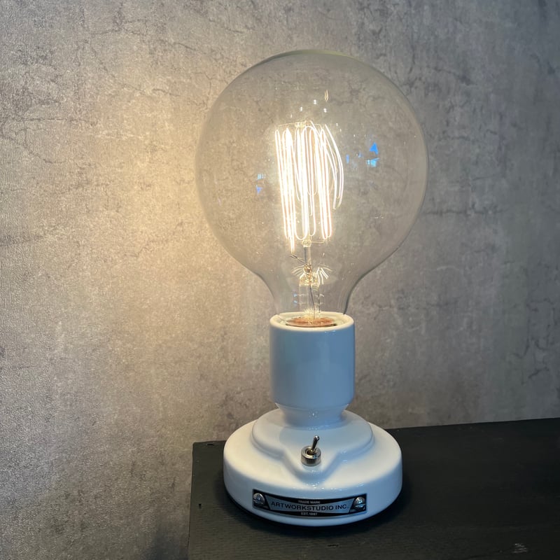 ARTWORK STUDIO ビンテージ電球 / E26 / 60W G125 / アート