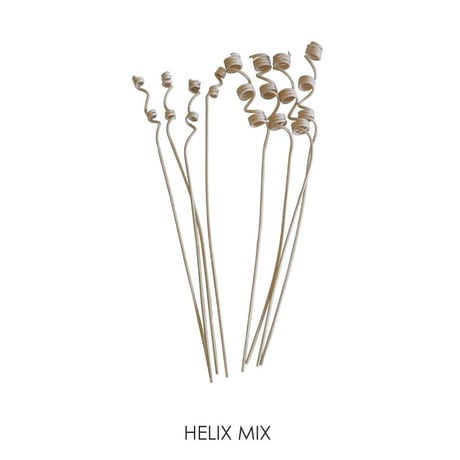 HELIX MIX / ディフューザーを個性的に彩るリードスティック / REED HELIX STICK