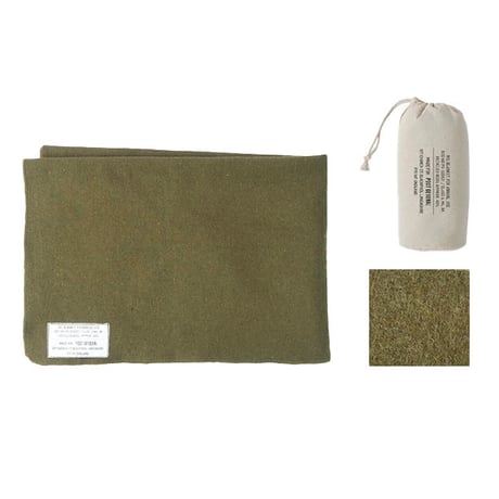 MIL BLANKET / ミル ブランケット / オールシーズン対応 / ライトウエイト / VINTAGE MILITARY / サイズ w1000×h1800mm