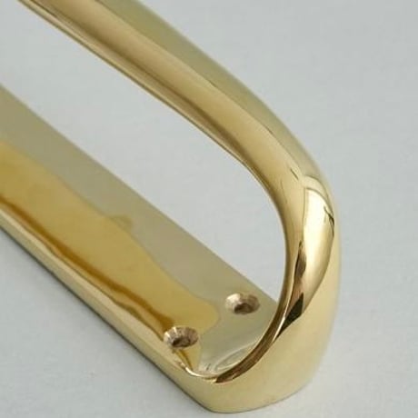 BRASS HANDLE / ハンドル アルファ ブラス / 重厚な無垢の真鍮ハンドル / ドアハンドル