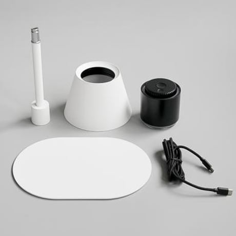 PLANTE portable lamp / WHITE ,BLACK / Sサイズ , Lサイズ / LED照明 / 持ち運び可