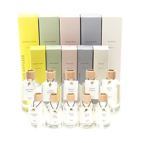 Fragrance Diffuser L / 心地良い空間を香りで演出するフレグランスディフューザー / 5種類