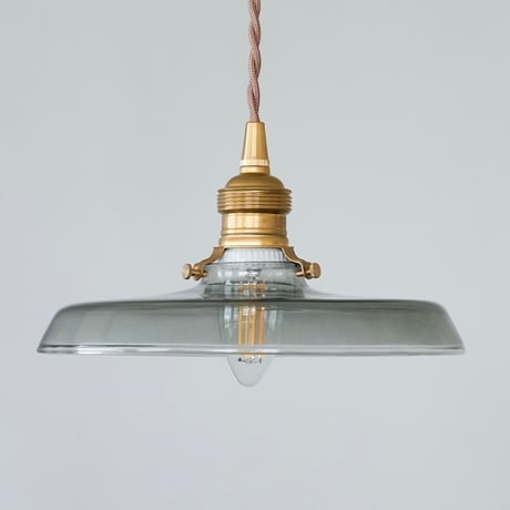GRASS SHADE × BRASS PENDANT LIGHT / E26 ペンダントライト / 真鍮灯具 / 60cm / シーリングカバー付き