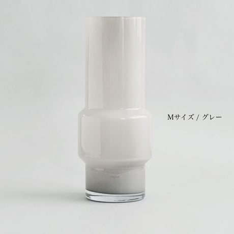 ミルキーガラスベース / CREAM , GRAY / M , Lサイズ / 北欧インテリア / 北欧ヴィンテージ / AXCIS