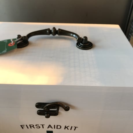ファーストエイドボックス WH / アンティークウッド 救急箱