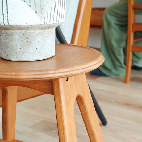 STANDARD 'N' HIGH WOOD STOOL / 木目が美しいウッドスツール / ダイニング / リビング / チェア