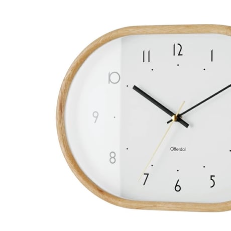 Mutka wall clock / 人気の北欧テイストやナチュラルスタイルのコーディネートに合わせやすいデザイン / 掛け時計 時計 壁時計 / ウォールクロック 北欧 / リビングダイニング