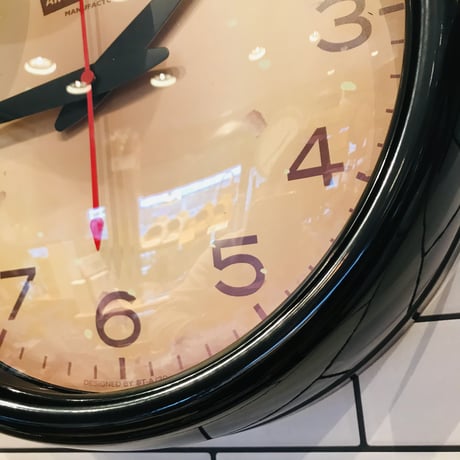 FRANKLIN -wall clock / Black / スイープムーブメント / 掛け時計