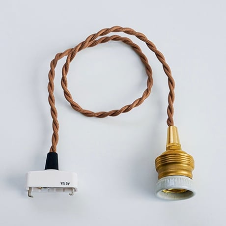 E26 / AXCIS BRASS PENDANT / 真鍮ペンダント灯具 バルブ / 30cm , 60cm , 100cm / シーリングカバー無し