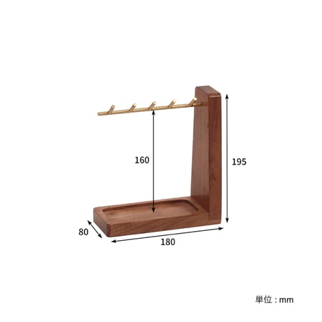 KEY & ACCESSORYSTAND  / お部屋や玄関など省スペースで活躍するキースタンド / アクセサリー収納 / スタンドフック