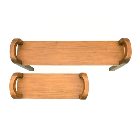 Mahogany wood stand / 耐水性・耐久性に優れたマボガニー材の飾り棚 / 省スペースの飾りを楽しむ / ラック / スツール