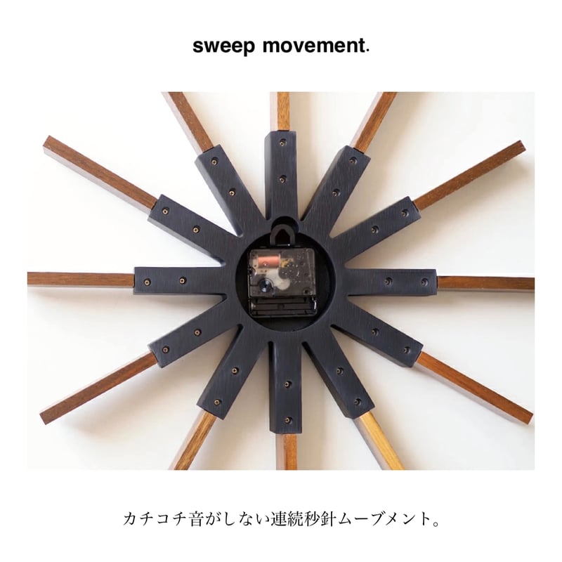 SIMPLE MORDERN SIRIO WALL CLOCK / 壁面にデザインをプラス 直