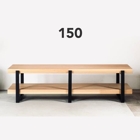 TV BOARD 150 / OAK , WALNUT / テレビボード /テレビスタンド / ローボード / テレビ台 / SIZE : W1500 × D440 × H400mm