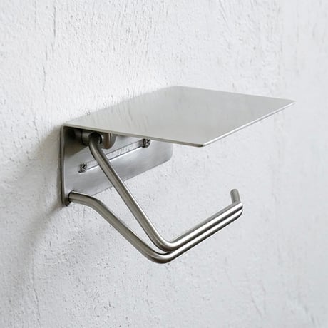 STAINLESS toilet "PAPER HOLDER / PUT スタイリッシュハウスパーツシリーズ / シングルペーパーホルダー