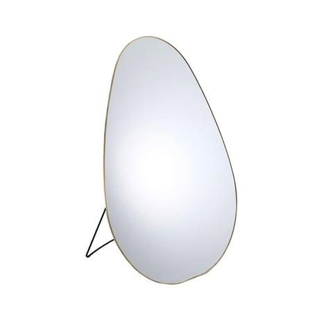 BRASS WALL 'N' STAND MIRROR / 真鍮の輝き、時とともに深まる / スタンドミラー / 壁掛けミラー / 大型ミラー