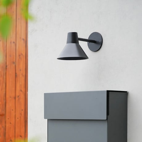 koti コニック エントランスライト / 外灯 / 室内シェードライト / E17口径 LED電球専用ライト / GRAY , BLACK  / 電球なし  AXCIS