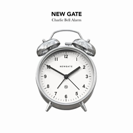 NEWGATE Charlie Bell Alarm / 置き時計 / 電池式  / コッパー , シルバー