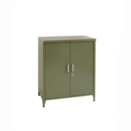 STEEL CABINET / 洗練されたミニマルなデザインのスチール収納庫 / WHITE , GREEN , BLUE , BLACK