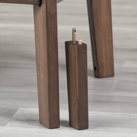 2WAY kotatsu TABLE / オーク材とウォールナットのコタツテーブル / Natural , Brown / リビングテーブル / コタツテーブル