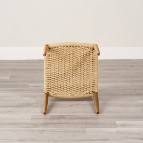 DINING CHAIR / アッシュ無垢のペーパーコードチェア / 北欧スタイル 和モダン / ダイニングチェア BROWN , BLACK
