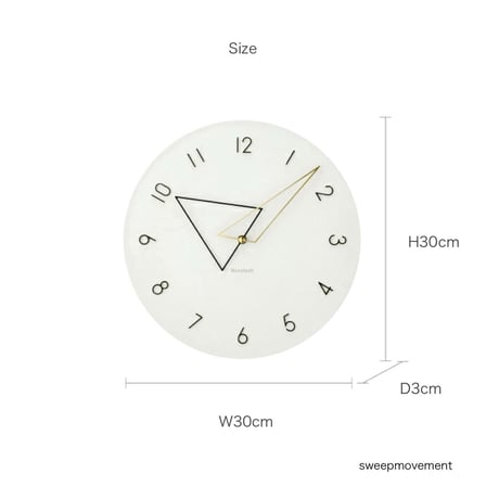 sweepmovement clock KOLMIO / 掛け時計 / スイープムーブメント ウォールクロック