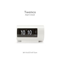Twemco Alarm Clock / White , Black , Brown , Gray / アラームクロック / テーブルクロック / デスク / 目覚まし時計
