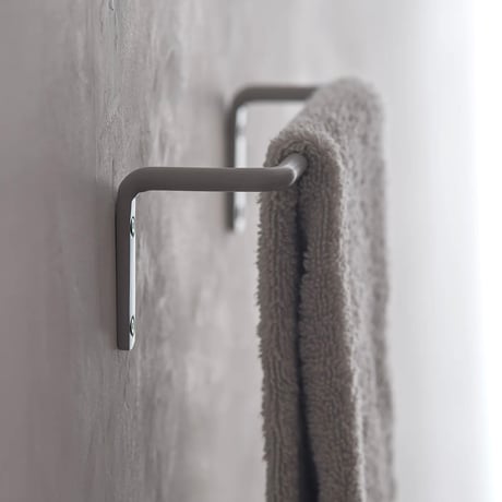 IRON room's BAR / WHITE , SILVER , BLACK , GRAY , ANTIQUE GOLD / タオルハンガー / ハンギングバー