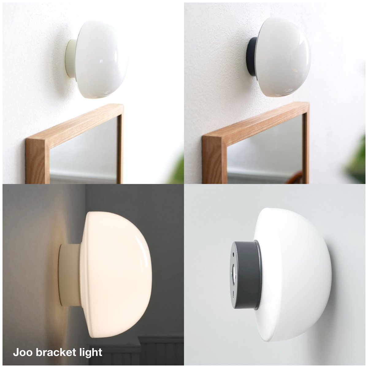 Joo bracket light / クラシカルさと現代的な雰囲気を併せ持つ 