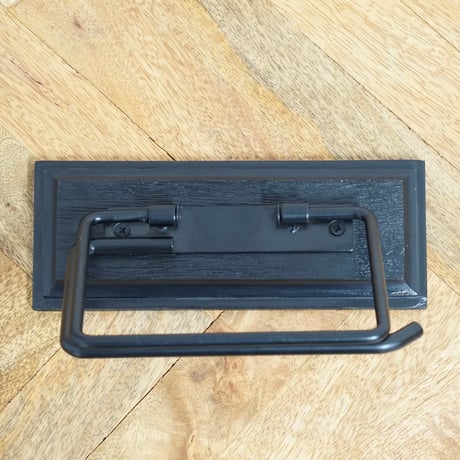Antique styling toilet PAPER HOLDER / トイレットペーパーホルダー シングル , ダブル / BLACK , ANTIQUE GOLD