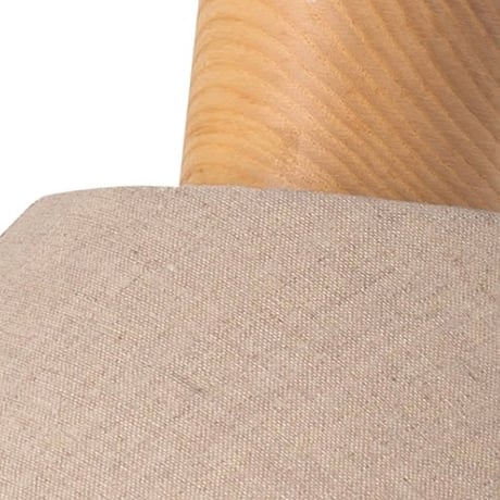 LINEN FABRIC SHADE + SOCKET set / ナチュラルなリネン生地のシェード / white , gray / LED電球対応