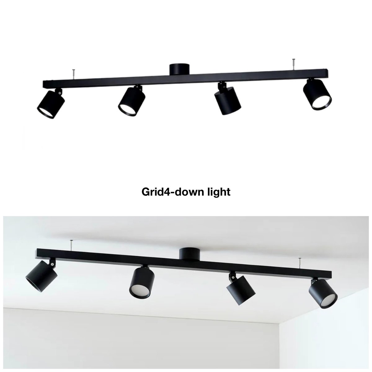 たくとさま専用ダウンライト 4個 GRID 4 - DOWN LIGHT / ダウンライト / LED×4 / シーリングラン
