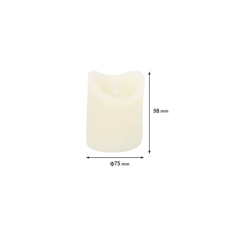 CANDLE STAND / LED CANDLE アンティーク調の佇まいが美しい磁器製のキャンドルスタンド / Sサイズ , Lサイズ