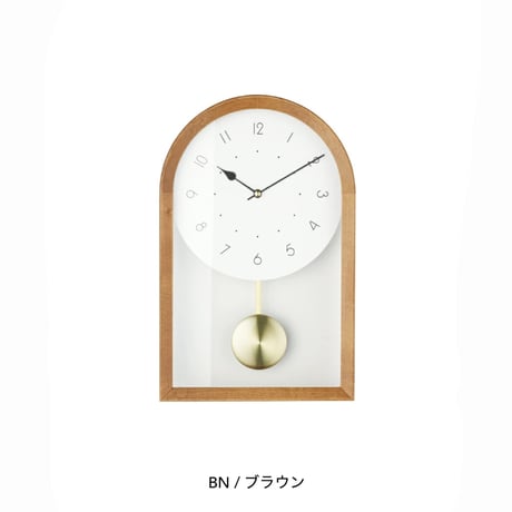 sweepmovement clock / Ikkuna / 北欧スタイルの上品な振り子時計 / 壁掛け時計 振り子時計 置き時計
