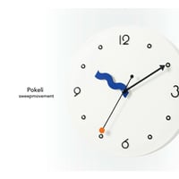 sweepmovement clock pokeli / ポップでモダン。アートピースな掛け時計 / 静音 スイープムーブメント