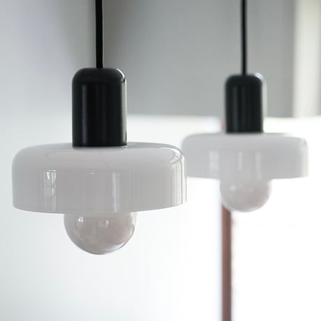 GRASS PENDANT 60 / ルンナ ガラスペンダントライト / white , gray / リビング キッチン ダイニング照明