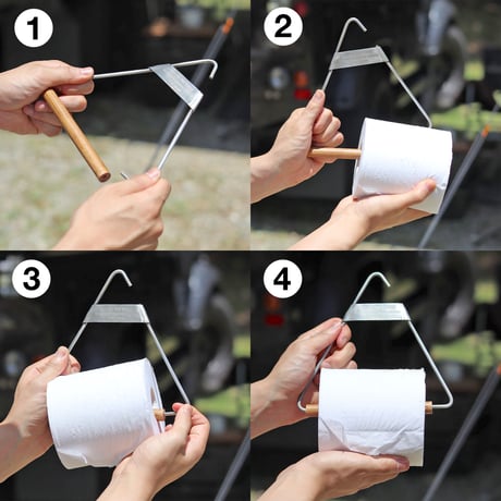 TOWEL & PAPER HANGER / インダストリアル タオル＆ペーパーハンガー