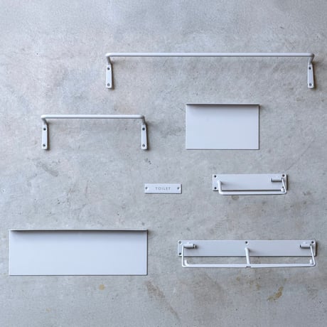 IRON room's BAR / WHITE , SILVER , BLACK , GRAY , ANTIQUE GOLD / タオルハンガー / ハンギングバー