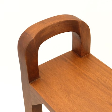 Mahogany wood stand / 耐水性・耐久性に優れたマボガニー材の飾り棚 / 省スペースの飾りを楽しむ / ラック / スツール