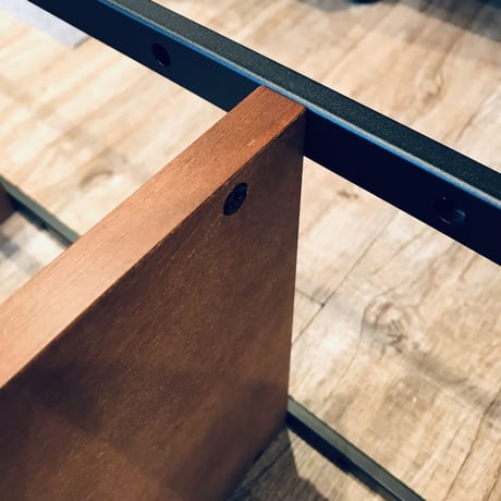 ブルックリンスタイル ラフでスリムな4段ラック  - WALNUT BROWN -  W350×D275×H1000mm / 4段シェルフ / ラック/ デスクサイドシェルフ / anthem