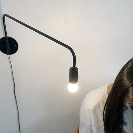 BRACKET LIGHT / Mサイズ / GRAY " BLACK / E17口径 LED電球専用  / HS3247